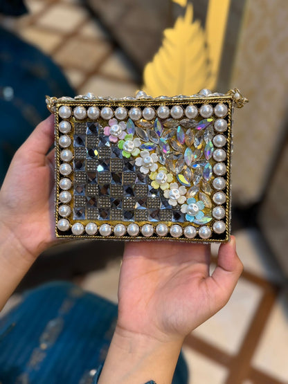 Turkish Kundan Designer Clutch_New Arrival_Design 29