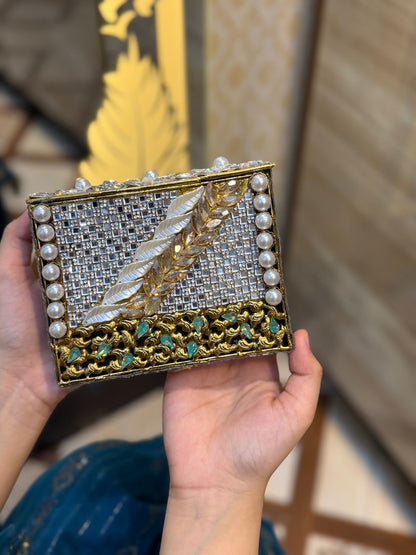Turkish Kundan Designer Clutch_New Arrival_Design 32