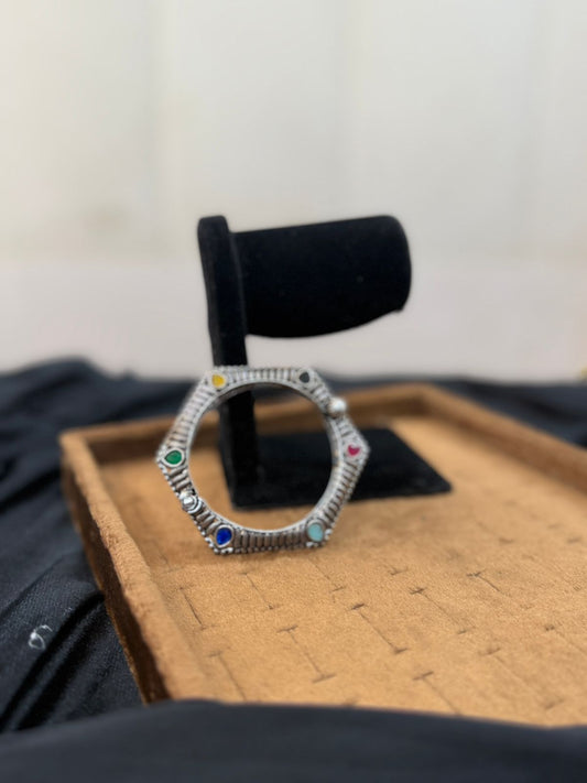 Luxury Indian Oxidized Bangle_Single Piece_New Arrival 8