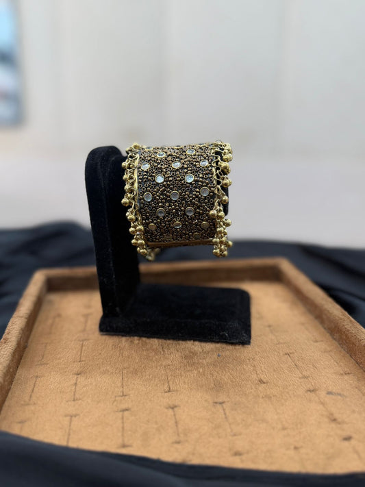 Luxury Indian Oxidized Bangle_Single Piece_New Arrival 21
