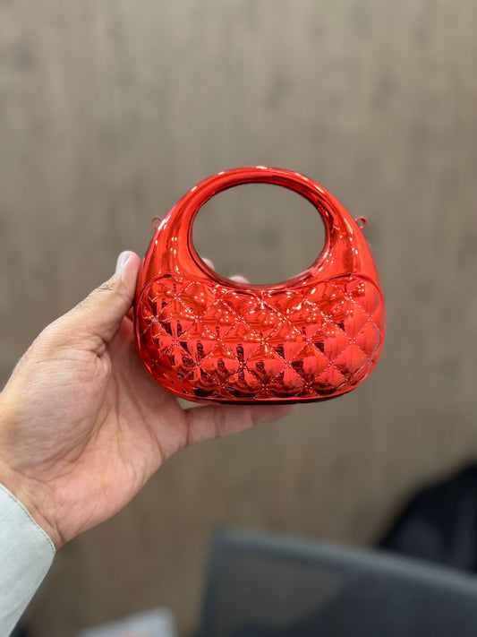 Stylish Red Acrylic Clutch_New Arrival