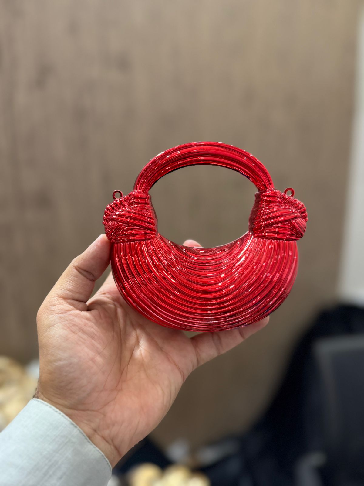 Stylish Red Acrylic Clutch_New Arrival