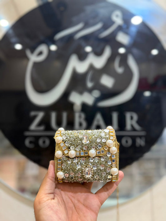 Handmade Kundan Designer Small Clutch_New Arrival_Design 2