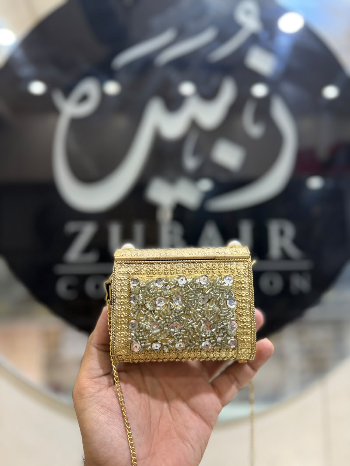 Handmade Kundan Designer Small Clutch_New Arrival_Design 2