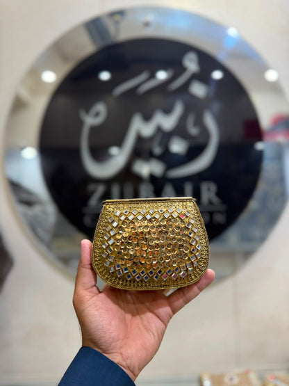 Handmade Kundan Designer Medium Clutch_New Arrival_Design 5