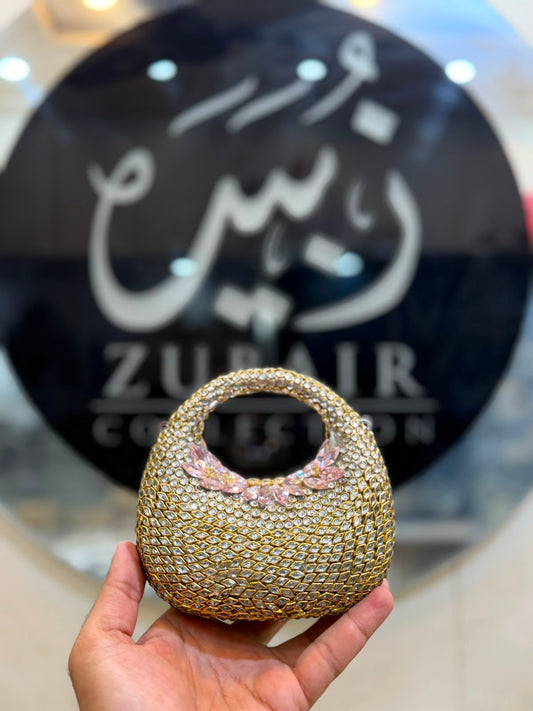 Stylish Kundan Moon Clutch_New Arrivals 27