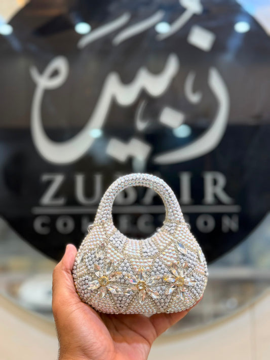 Stylish Kundan Moon Clutch_New Arrivals 33