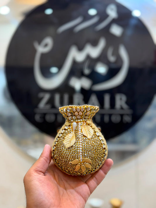 Stylish Kundan Matka Clutch_New Arrivals 1