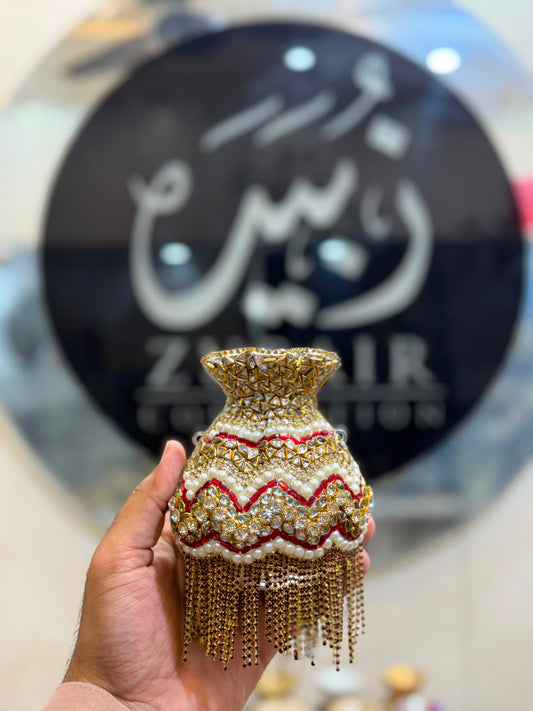 Stylish Kundan Matka Clutch_New Arrivals 8
