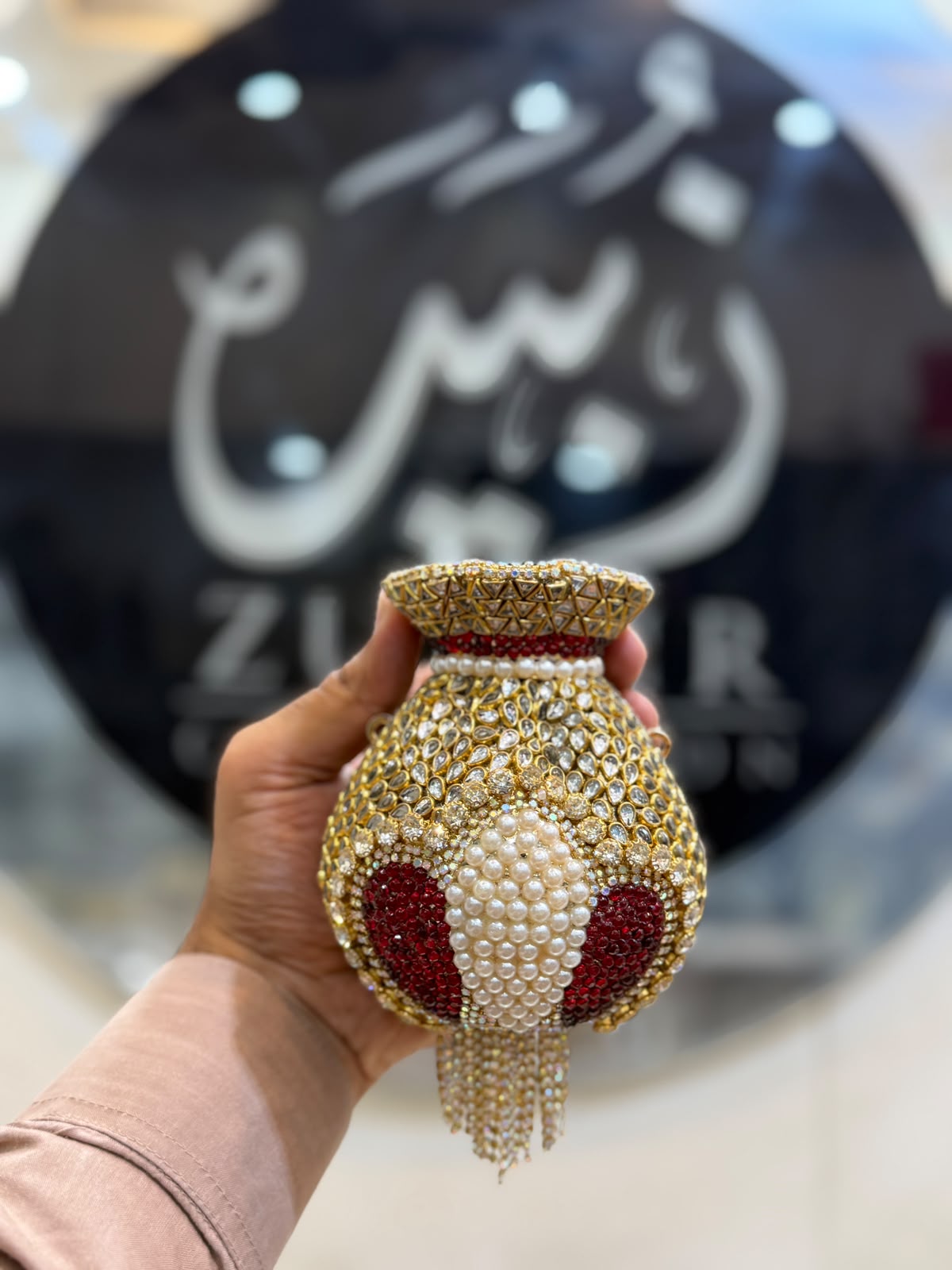 Stylish Kundan Matka Clutch_New Arrivals 14