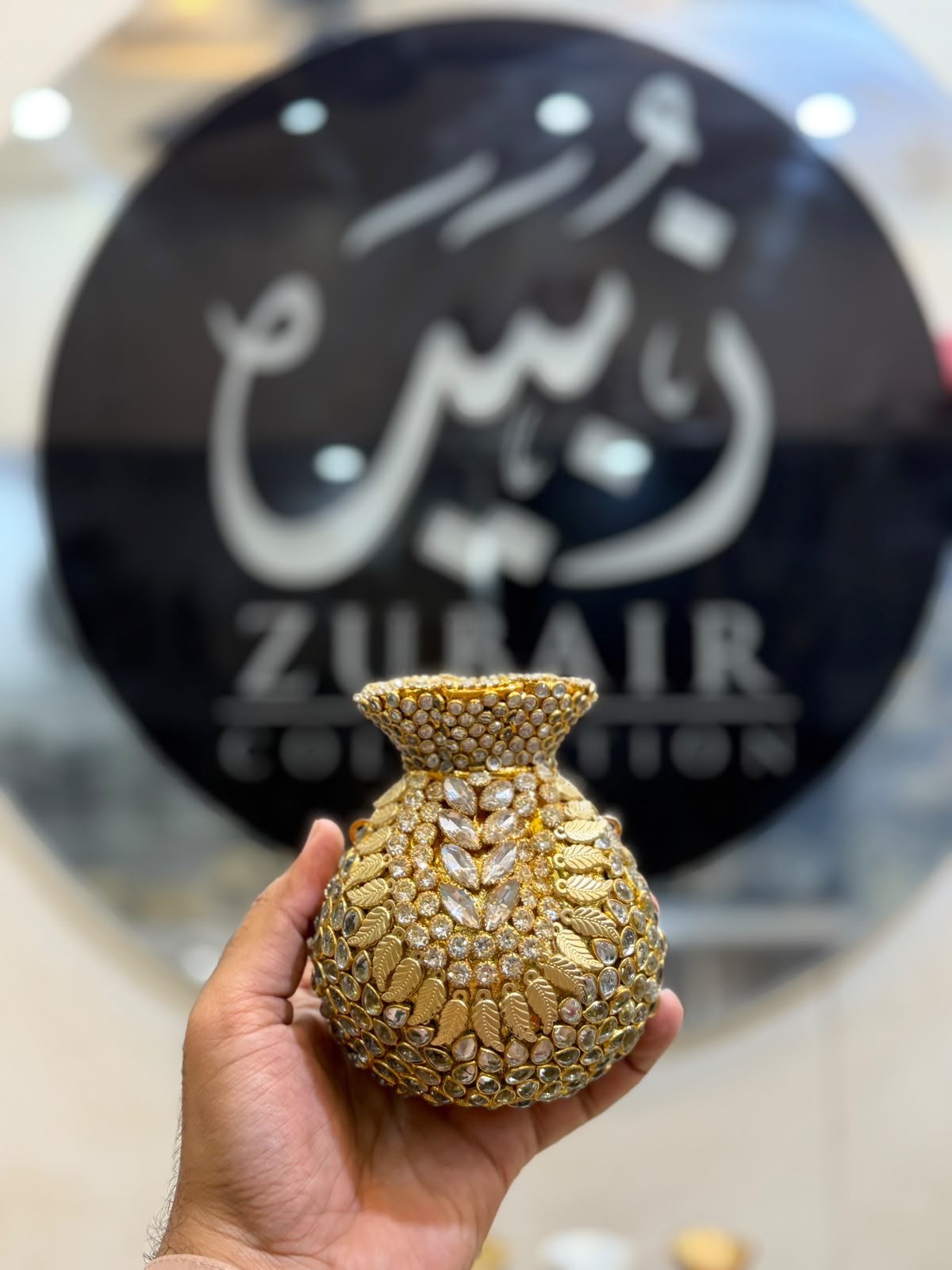 Stylish Kundan Matka Clutch_New Arrivals 16