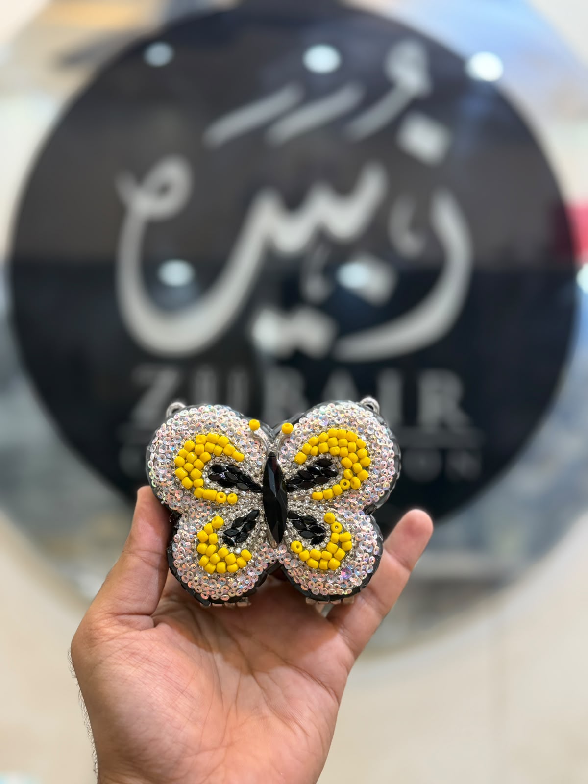 Stylish Kundan Butterfly Clutch_New Arrivals 28