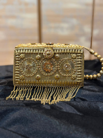 Luxury Golden Heer Collection Clutch_Large Size_Design 2