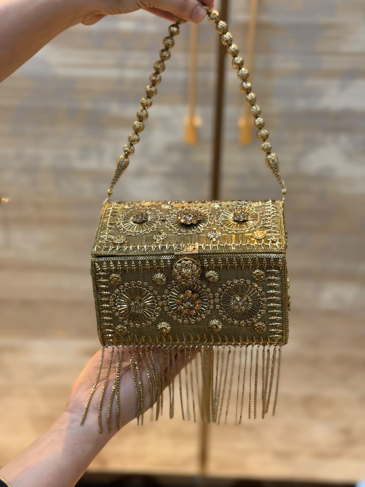Luxury Golden Heer Collection Clutch_Large Size_Design 2