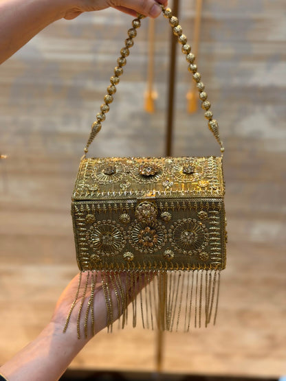 Luxury Golden Heer Collection Clutch_Large Size_Design 2