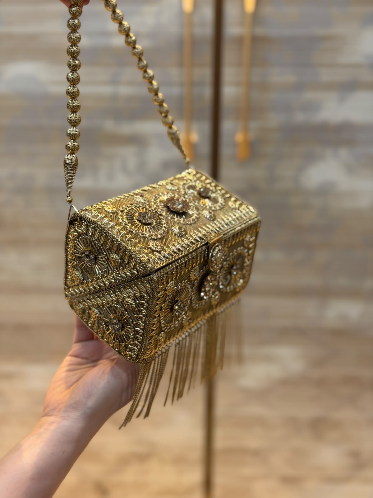 Luxury Golden Heer Collection Clutch_Large Size_Design 2