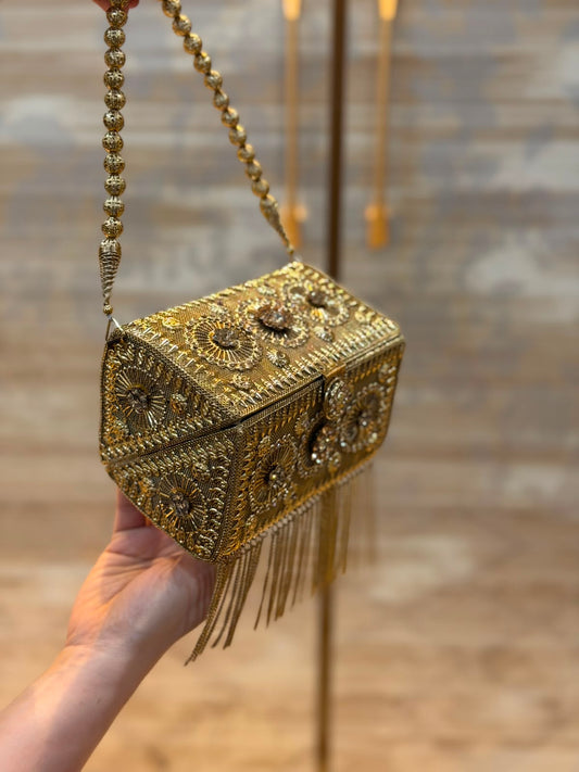 Luxury Golden Heer Collection Clutch_Large Size_Design 2