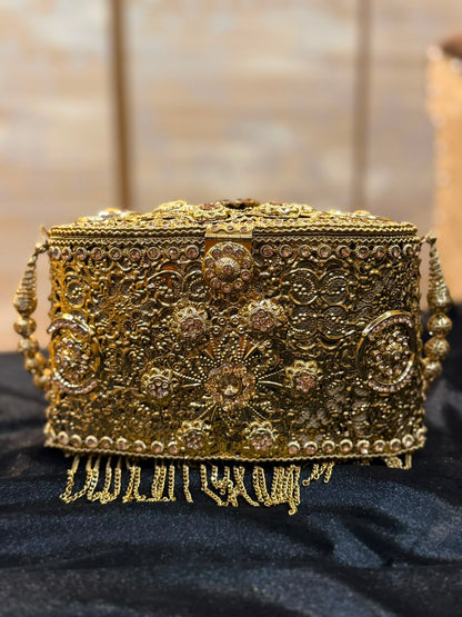 Luxury Golden Heer Collection Clutch_Large Size_Design 3