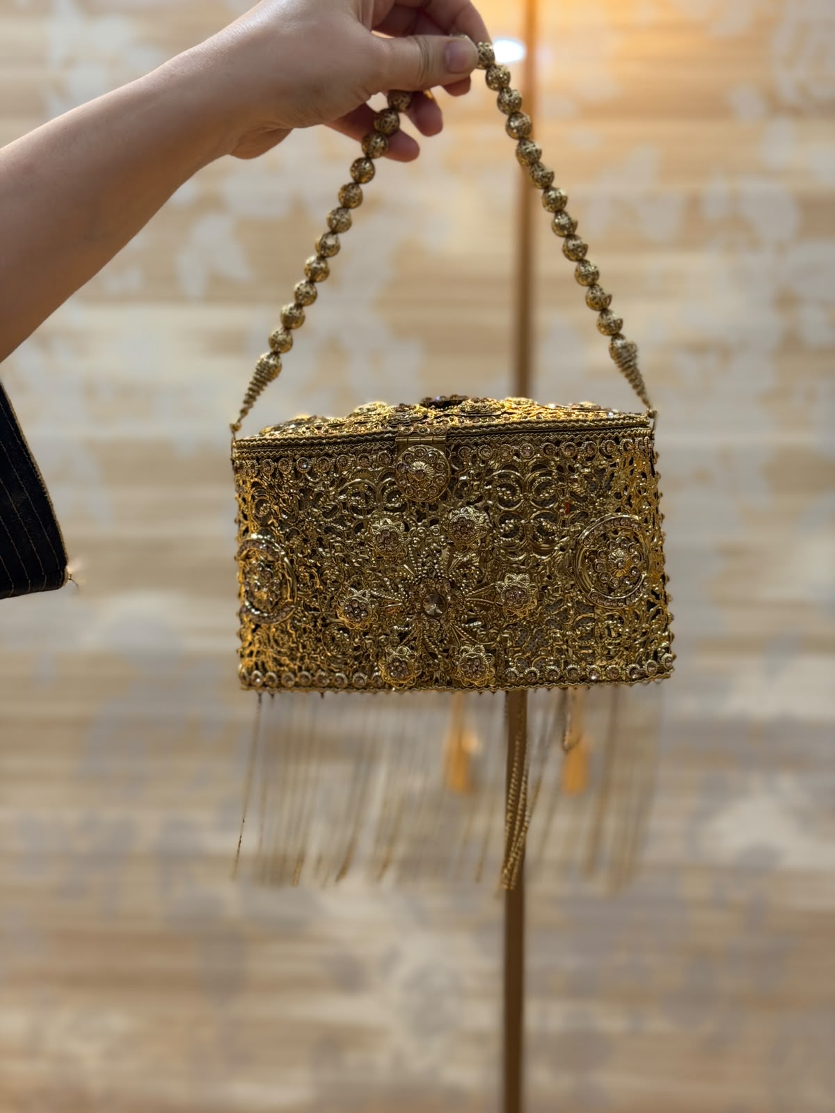 Luxury Golden Heer Collection Clutch_Large Size_Design 3