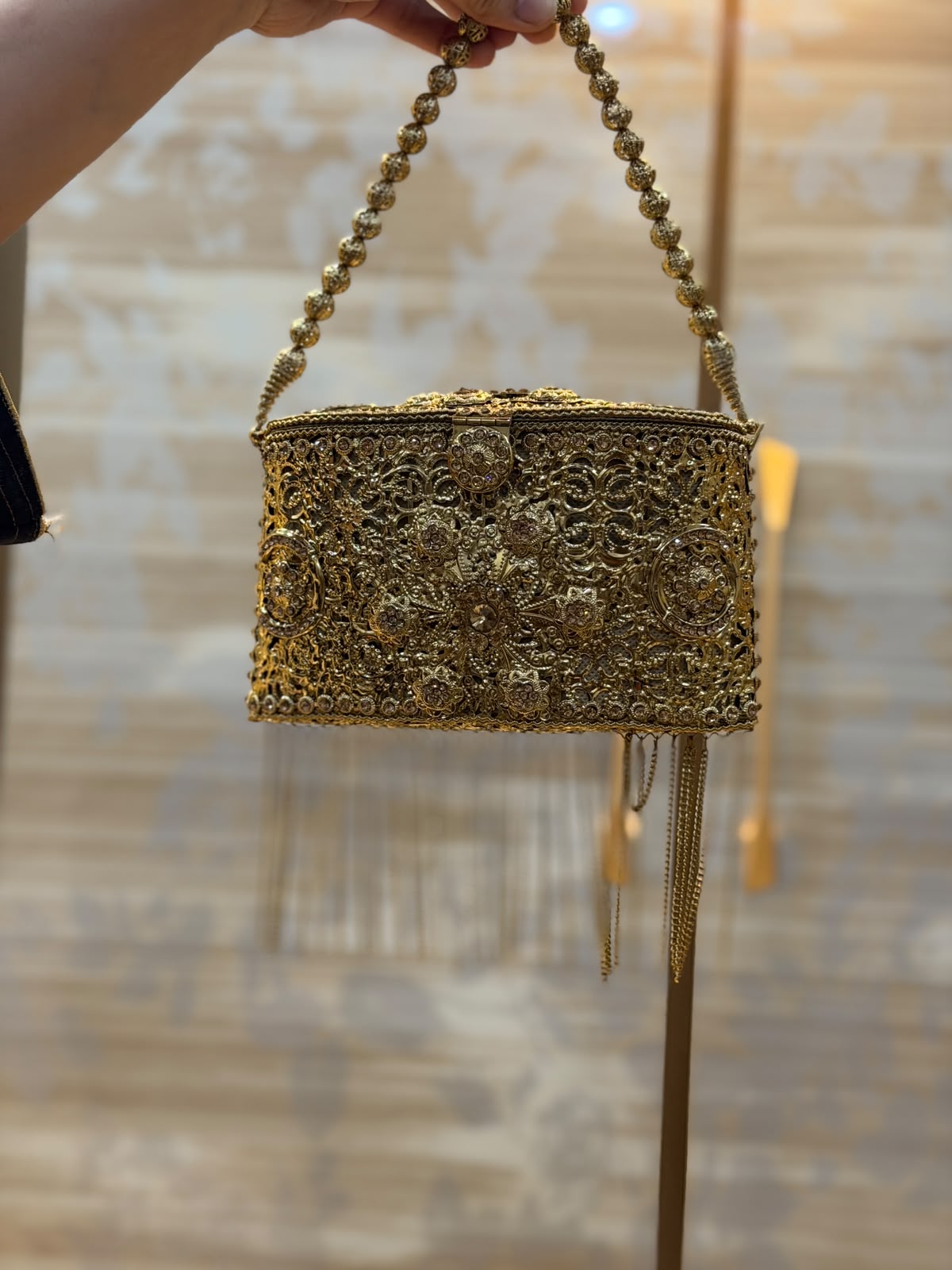 Luxury Golden Heer Collection Clutch_Large Size_Design 3