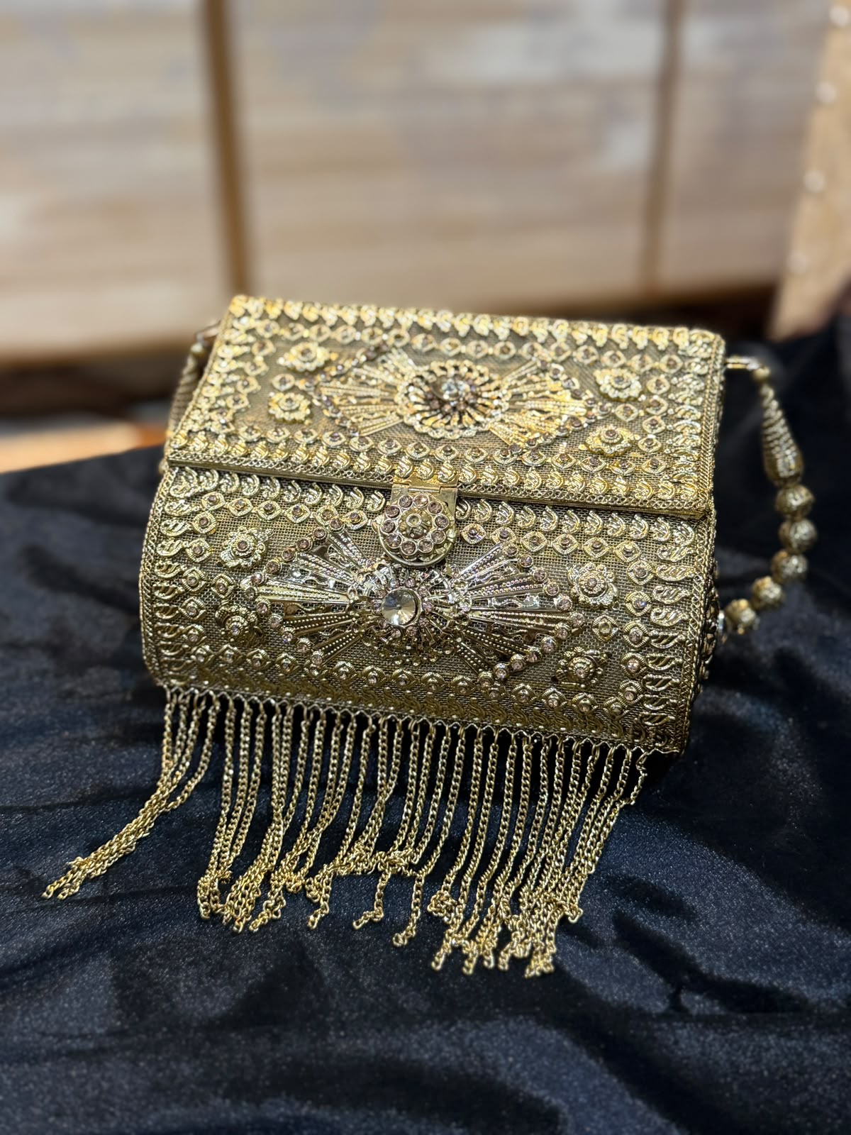 Luxury Golden Heer Collection Clutch_Large Size_Design 4