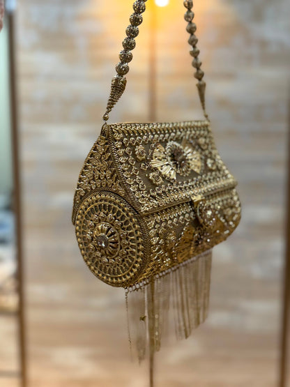 Luxury Golden Heer Collection Clutch_Large Size_Design 4