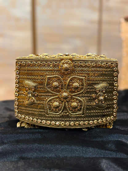 Luxury Golden Heer Collection Clutch_Large Size_Design 5