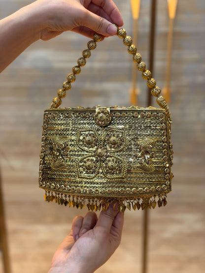 Luxury Golden Heer Collection Clutch_Large Size_Design 5