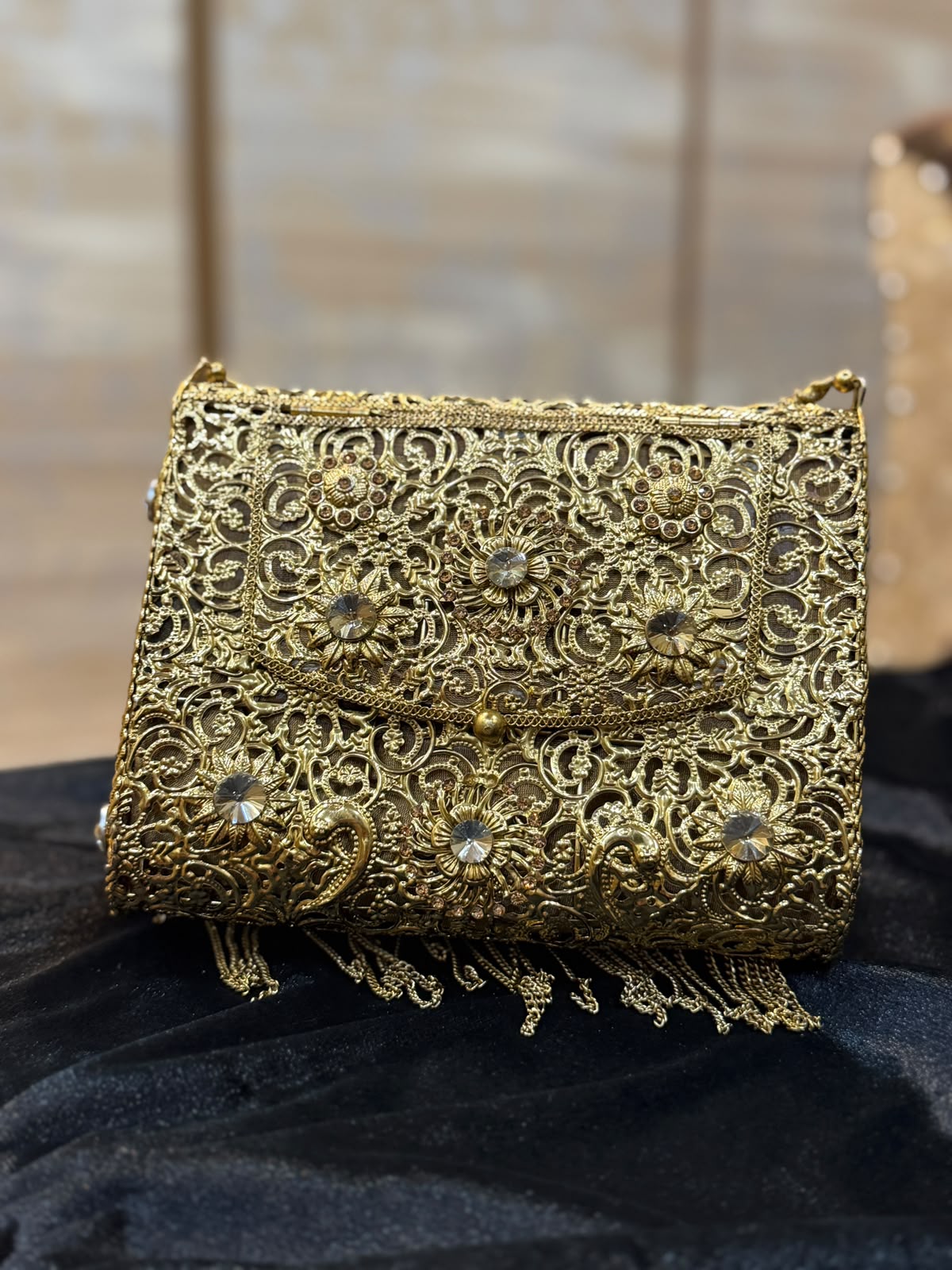 Luxury Golden Heer Collection Clutch_Large Size_Design 6