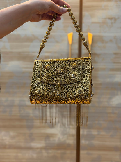 Luxury Golden Heer Collection Clutch_Large Size_Design 6