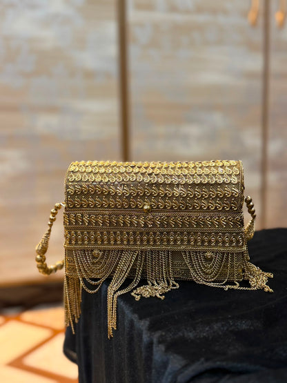 Luxury Golden Heer Collection Clutch_Large Size_Design 8