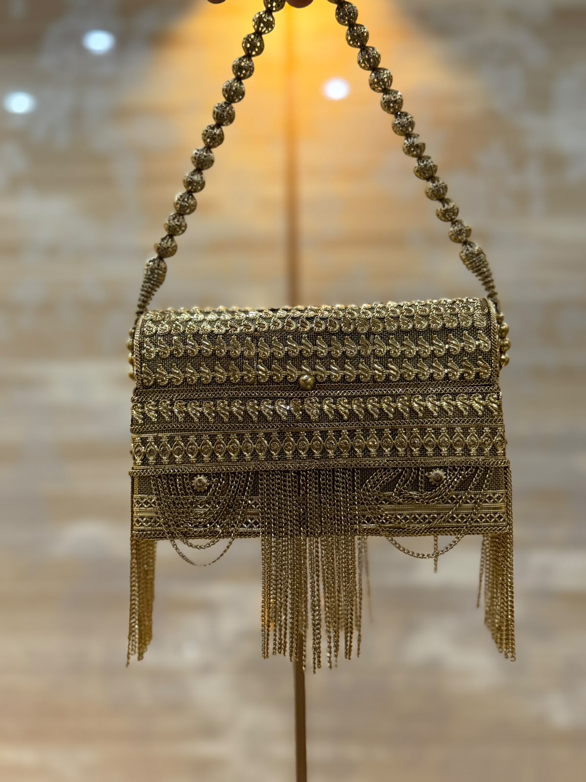 Luxury Golden Heer Collection Clutch_Large Size_Design 8