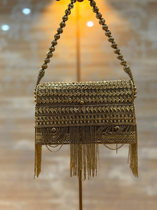 Luxury Golden Heer Collection Clutch_Large Size_Design 8