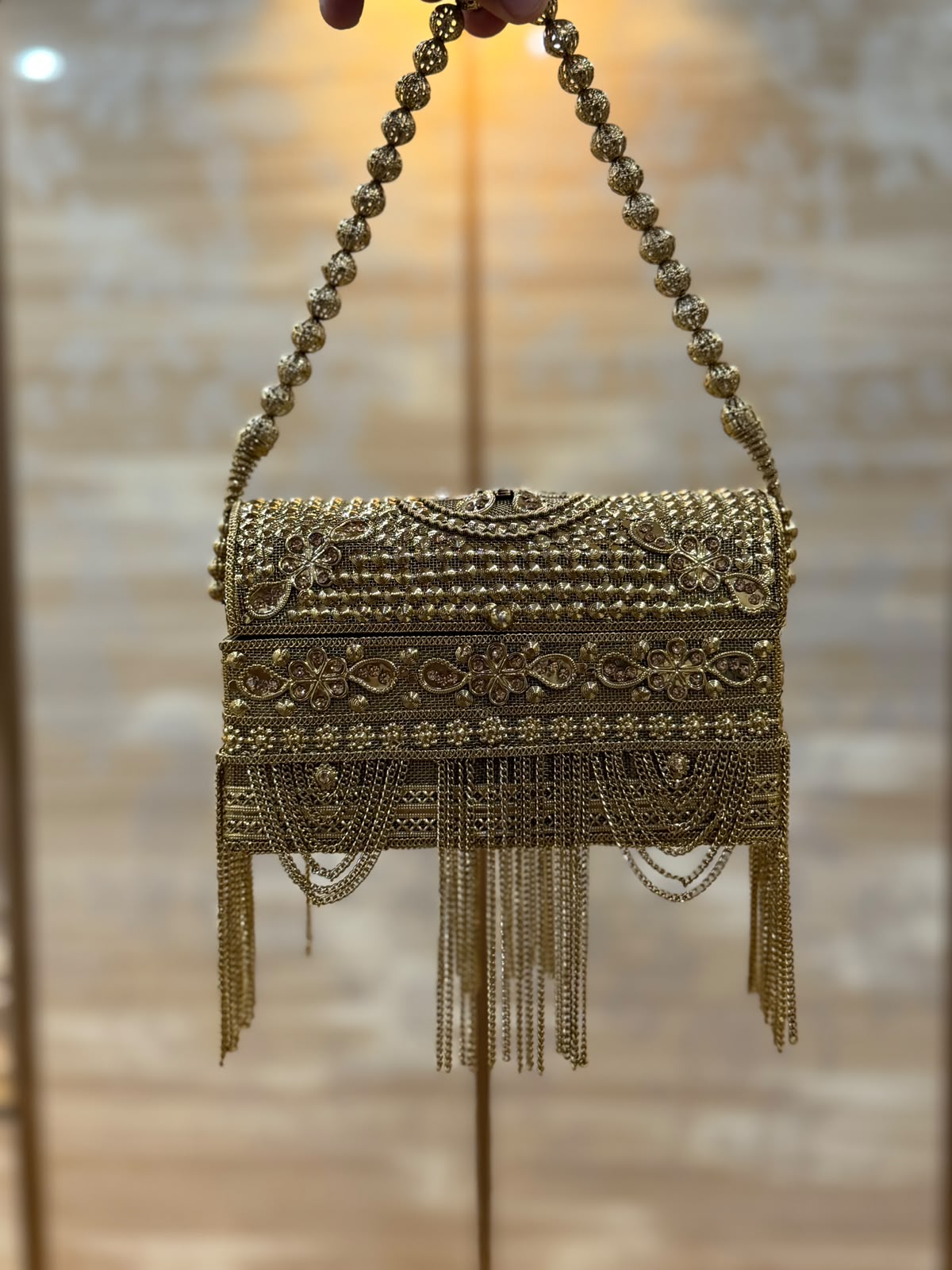 Luxury Golden Heer Collection Clutch_Large Size_Design 9