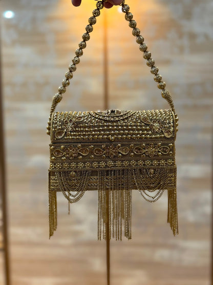 Luxury Golden Heer Collection Clutch_Large Size_Design 9