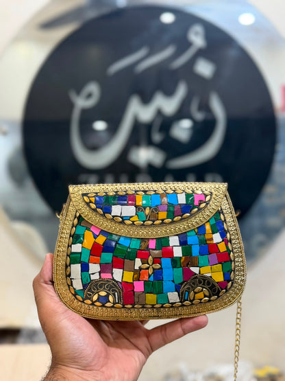 Afghani Metal Clutch_Design 3