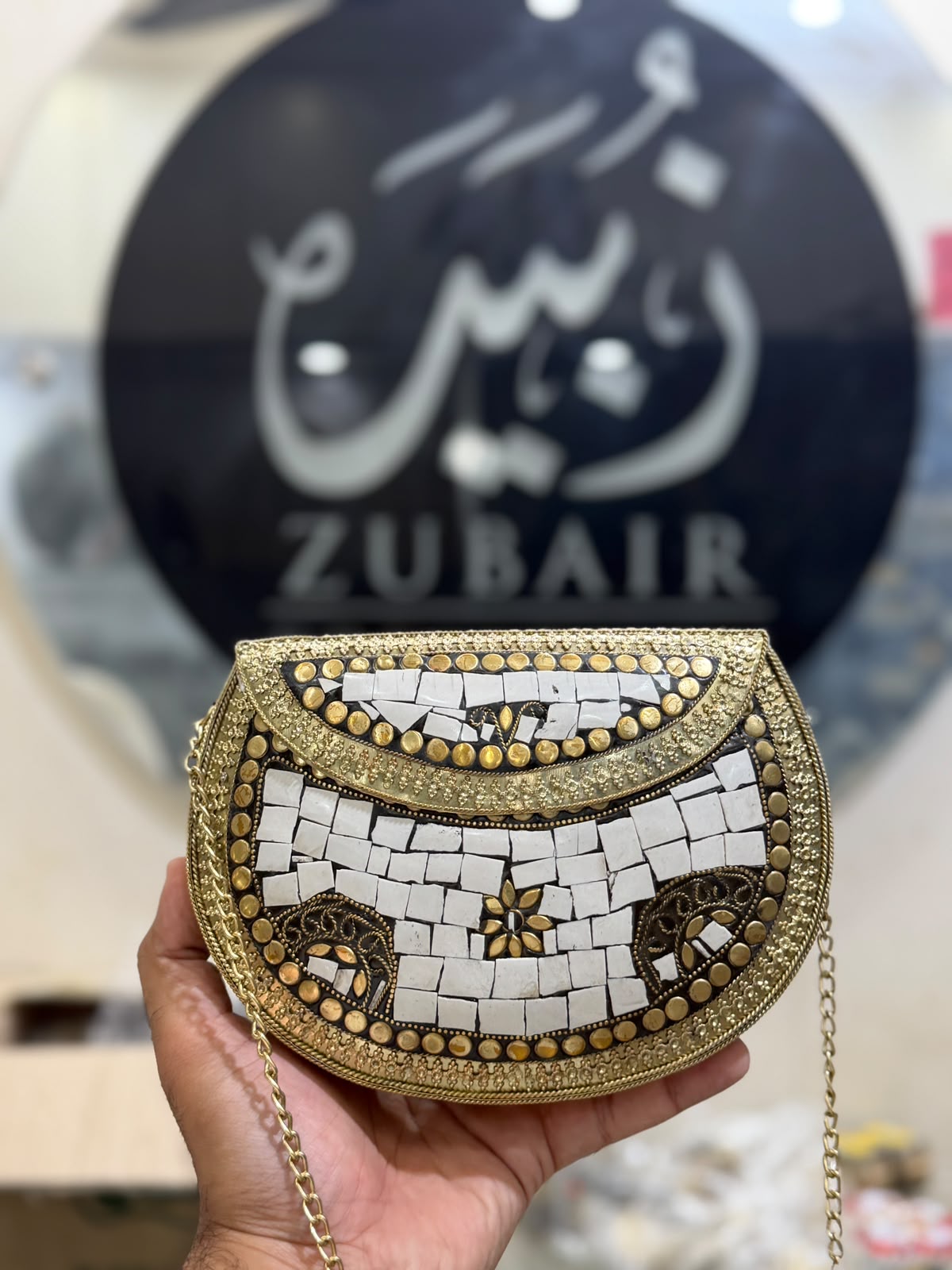 Afghani Metal Clutch_Design 4