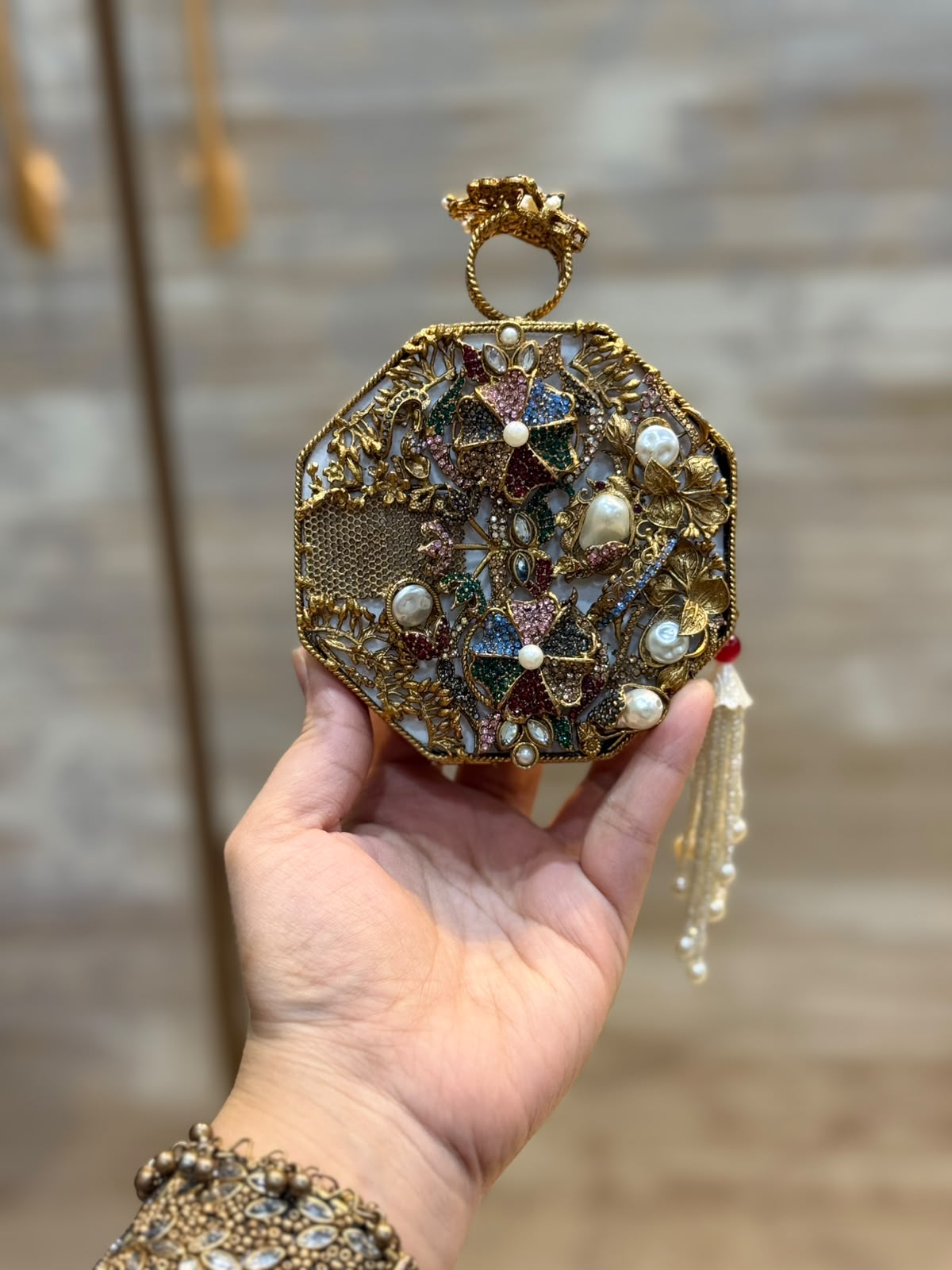 Luxury Kundan Designer Clutch_Wedding Collection_New Arrival 24