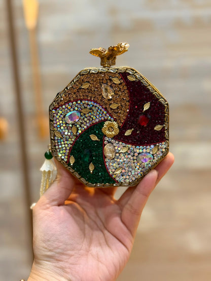 Luxury Kundan Designer Clutch_Wedding Collection_New Arrival 26