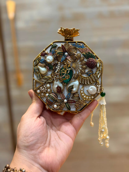Luxury Kundan Designer Clutch_Wedding Collection_New Arrival 26