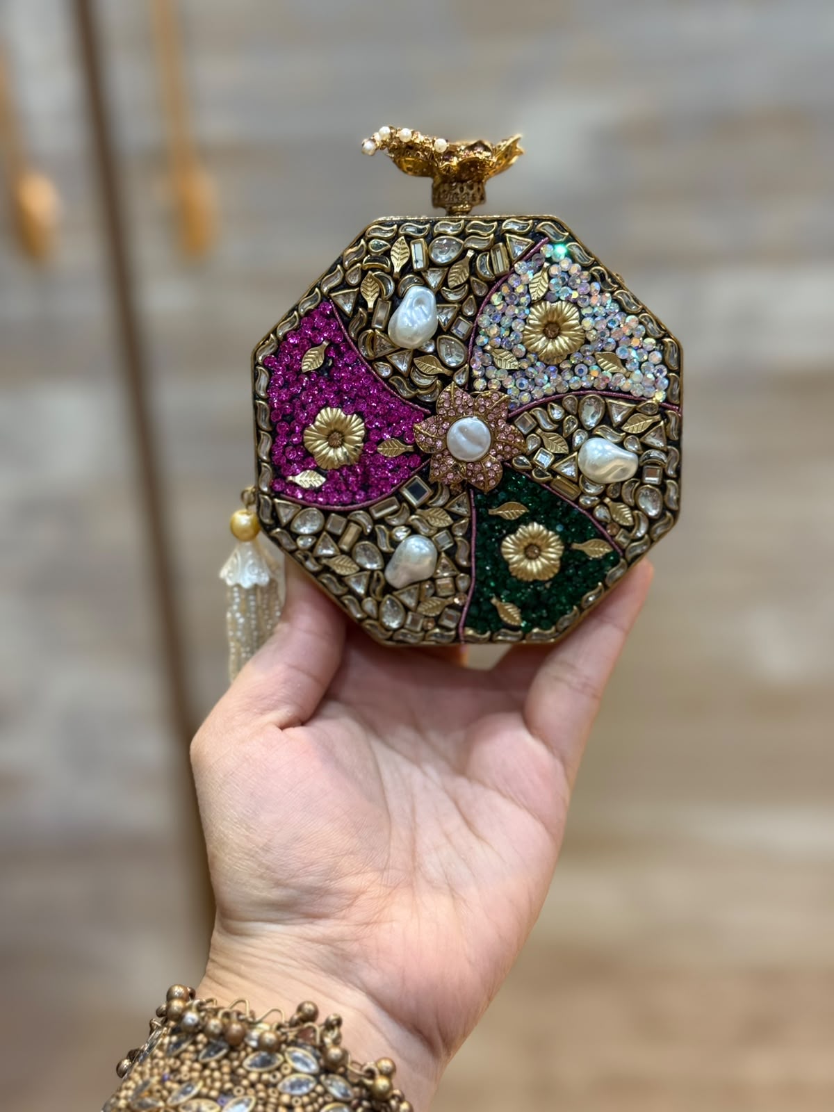 Luxury Kundan Designer Clutch_Wedding Collection_New Arrival 27