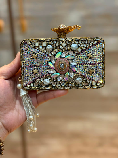 Luxury Kundan Designer Clutch_Wedding Collection_New Arrival 29