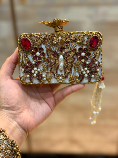Luxury Kundan Designer Clutch_Wedding Collection_New Arrival 30