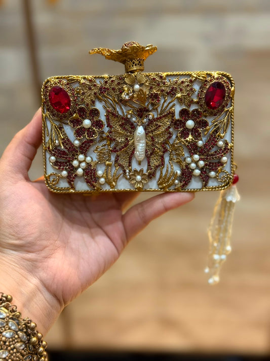 Luxury Kundan Designer Clutch_Wedding Collection_New Arrival 30