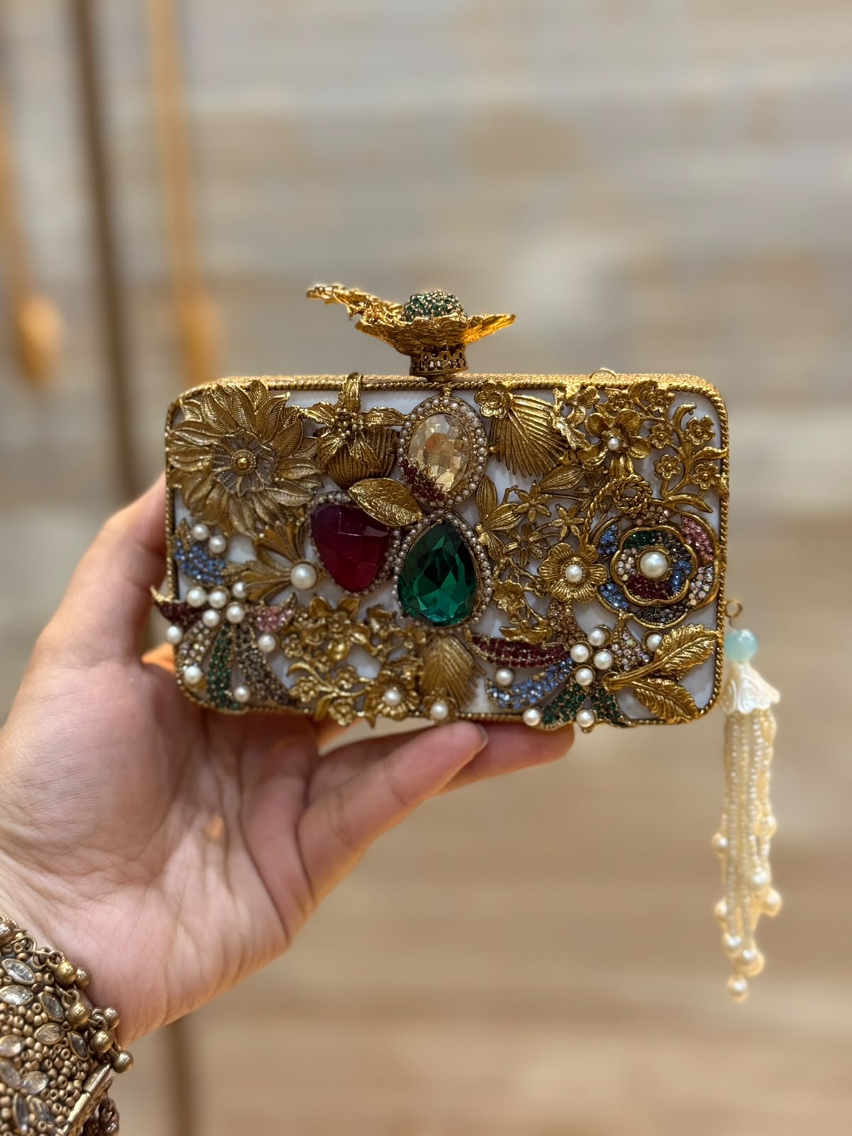 Luxury Kundan Designer Clutch_Wedding Collection_New Arrival 31