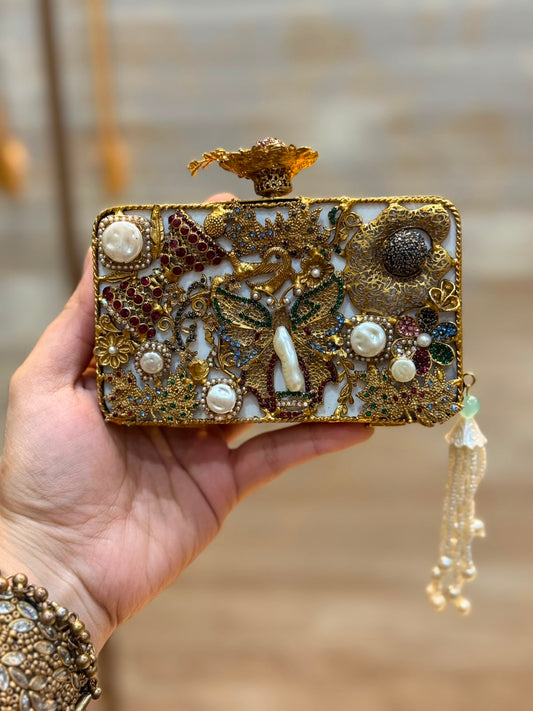 Luxury Kundan Designer Clutch_Wedding Collection_New Arrival 32