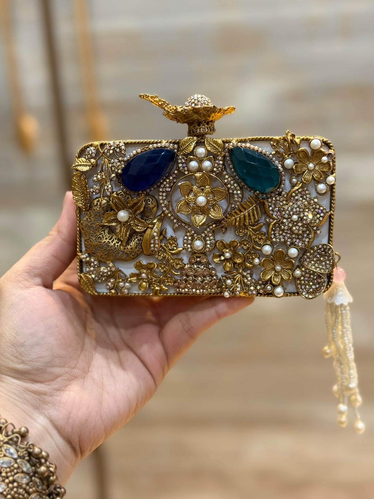 Luxury Kundan Designer Clutch_Wedding Collection_New Arrival 33
