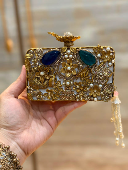 Luxury Kundan Designer Clutch_Wedding Collection_New Arrival 33