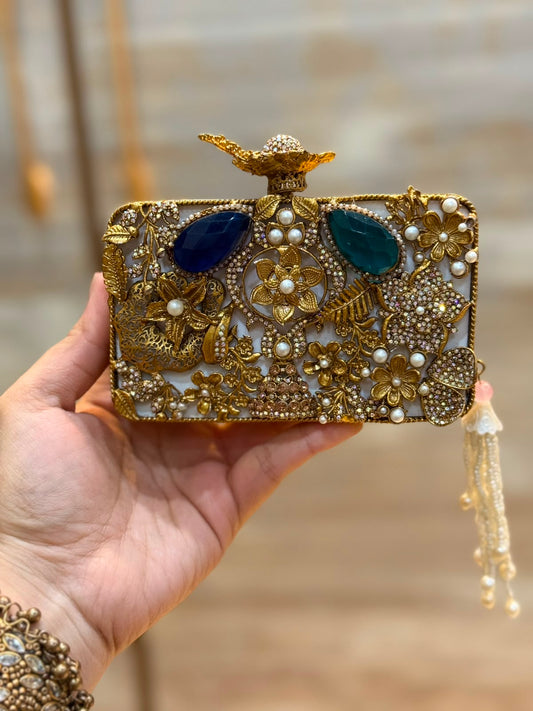 Luxury Kundan Designer Clutch_Wedding Collection_New Arrival 33