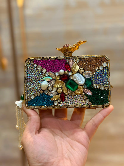 Luxury Kundan Designer Clutch_Wedding Collection_New Arrival 34